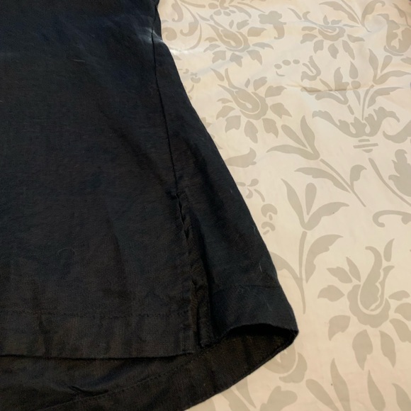 Sympli size L black linen top - Picture 7 of 8